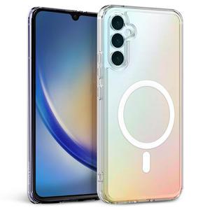 맥앤블랙 2배자력 맥세이프 핸드폰 케이스 투명 범퍼 A15 A24 A34 갤럭시 A35