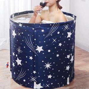 반신 욕조 욕기 1인 목욕탕 이동식 간이 접이식