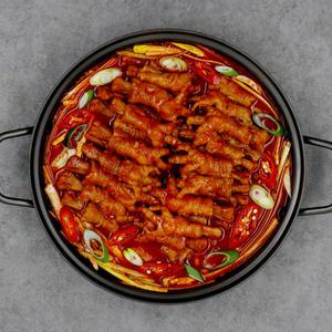 [닭발에미치다] 국물튤립닭발 보통맛 800gx2팩