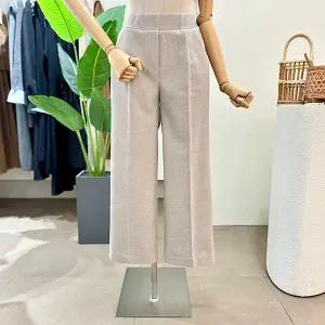 [대구백화점] [4CUS]뒷밴딩 9부 기모 슬랙스(FW4J3PT31694)