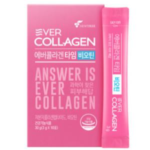뉴트리 에버콜라겐 타임 비오틴 저분자 펩타이드 10포