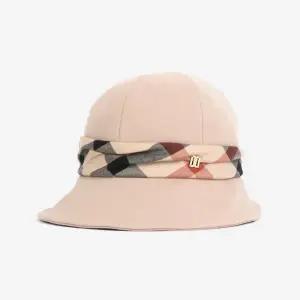 [롯데백화점]닥스 여성 닥스체크 주름 벙거지 DK47WBK003