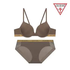 [롯데백화점]게스 자가드 골드밴디드 브라팬티세트 GCWBR741GCWBP741BR