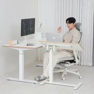 핏쳐 TS3 이동형 수동식 양방향 각도조절 사이드 테이블