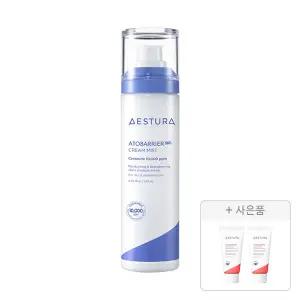 에스트라 아토베리어365 크림 미스트 120ml, 1개+증정(테라크네365 클리어 딥 클렌징 폼 30g, 2개)