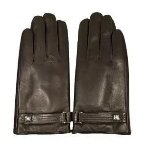 [대구백화점] [루이까또즈]LQ 벨트 포인트 남 가죽 장갑(IGVLM10116BR)