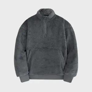 [하프클럽/화이트빌딩]보아털 오버핏 빅사이즈 후리스 반집업 아노락