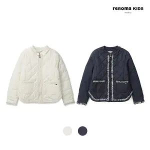 [레노마키즈] 여아테잎장식패딩점퍼(R2511J054)