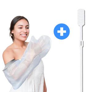 굿앤윌 깁스 방수커버 팔 대+깁스긁개 세트 통깁스 기브스 샤워