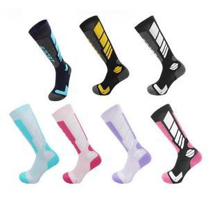 보드 스키장 스포츠 롱삭스 스키 양말 용 스노 겨울 스포츠 디자인 입체적