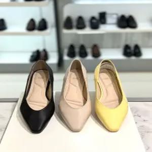 [닥스] 여성 2cm 세미캐주얼 쿠션패드 플랫  dis504