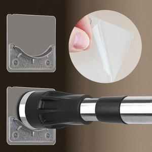 [BZI3J118_51AP]압축봉고정스티커2P 무타공설치 홀더