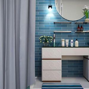 [JHP9SSU9_51CW]반투명 욕실커튼 회색 방수 샤워커튼