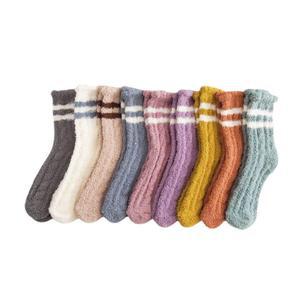 여자 여학생 발보온 뽀글이양말 1켤레 여성 겨울 부드러운 가을