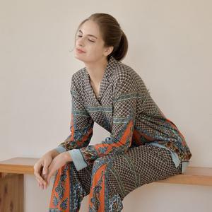 [라페어](김해점)바실리카 오렌지 노오픈 파자마 셋업 LLOBB241-OR