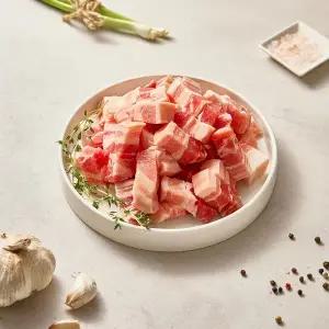 [육즙 한입]한입 벽돌삼겹살 1kg 3팩