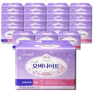 좋은느낌 코텍스 오버나이트 일반 10매입 x20팩 (200매)