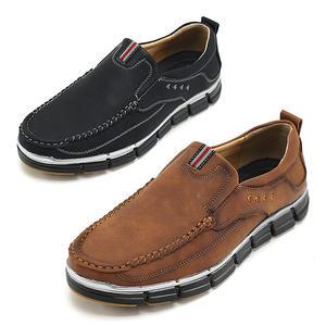 [브랜슈] HD-7719 프리미엄 가죽 남성캐주얼화 스니커즈 로퍼 단화 슬립온 패션운동화 데일리슈즈