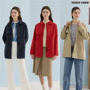 테디크루 25SS 여성 코튼 트렌치 코트 1종