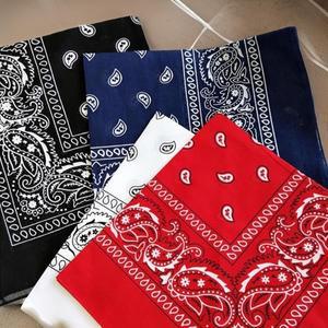 [다잇템] 여자 면원단 반다나 손수건 캐쥬얼 스카프