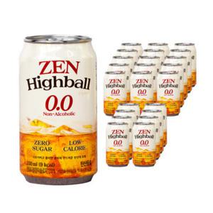 티젠 젠하이볼향 오리지널 0.0 350mlX24캔
