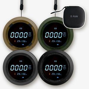 폴라리스 일산화탄소 경보기 온도 습도 감지기 CO 캠핑 휴대용