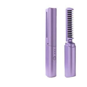휴대용 미니 헤어스타일러 여행 USB 무선고데기 무선헤어브러쉬 스타일링 헤어 무선