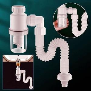 [기타]배수구 세면대 트랩 하수구트랩 만능배수구트랩 자동 (WFH3Q6W)