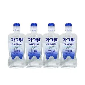 가그린 오리지널 구강청결제 750ml x4개