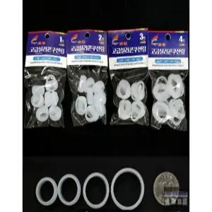 실리콘 쿠션링 낚시대 손잡이 고무링 바늘걸이 소품