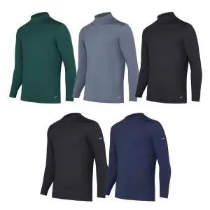 JB_프로스펙스003 남자 기모 하프넥 긴팔라운드티셔츠 5종남성긴팔티셔츠 운