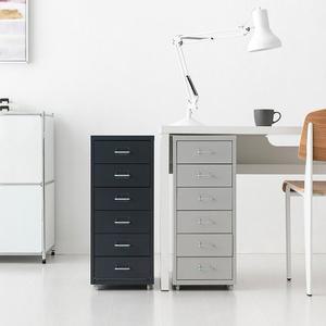 책상 서랍장 이동식 철제서랍장 사무실 수납 정리함 (WFHB1GV)