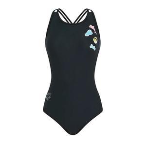 [아레나](마산점)스티커 원피스 WEB백 (A5BL1LO01) BLK