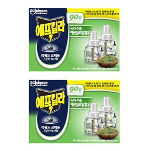 에프킬라 리퀴드 리필 45일 그린티향, 4개