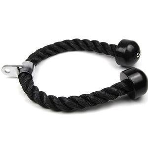 트라이셉 로프바 싱글 더블 그립 로프 바 손잡이 헬스 장