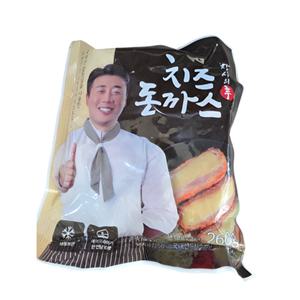 장사의신 치즈 돈카츠 밀키트 치즈 돈까스 4팩 1040g (팩당 2개입 총8개)