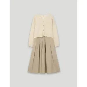 [롯데백화점]코데즈컴바인 니트가디건 우븐원피스 셋업 (CKA-OP503W2)