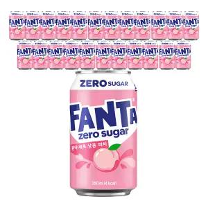 환타 피치제로, 350ml, 24개