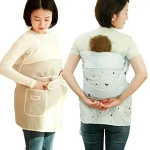 전통포대기 사계절 옛날 아기포대기 일자형