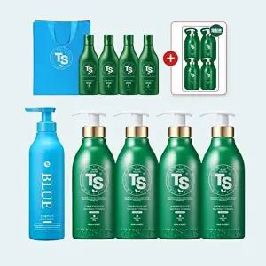 [티에스]SK스토아 공동기획 단독! TS슈퍼케라틴 샴푸 4+4+4+1구성 (무료체험/쇼핑백 포함)