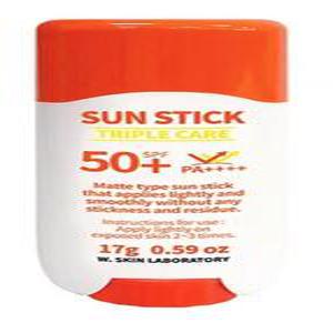 [1+1]W피부연구소 자외선 차단제 휴대용 선크림 트리플케어 선스틱 17g