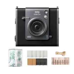 후지필름 인스탁스 와이드 에보 EVO 하이브리드 카메라 + 필름 10장 포함 선물세트