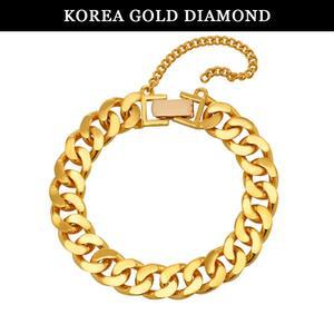 갤러리아 순금 팔찌 24K 남자 라운드 면 체인 금팔찌 37.5g