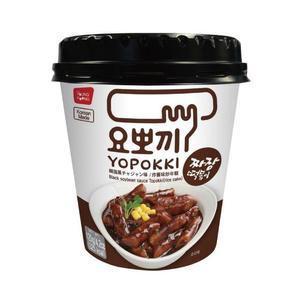 [영풍] 요뽀끼 짜장 떡볶이컵 120g 4개
