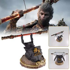 블랙 신화 Wukong 게임 컨트롤러 스탠드 미끄럼 방지 베이스 송진, 손으로 그린 게임 캐릭터 장식품, PS5, Xbox, FlyDigi APEX