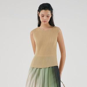 [플리츠미](의정부점)아트플리츠 앙상블 블라우스_HPBLM124H06