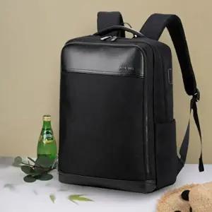 남성 비지니스 백팩 캐리어 고정밴드 대학생 책 가-WC15027