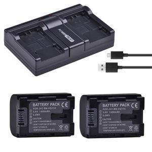 BN-VG114 배터리충전기 JVC VG108U VG114U BN 1400mAh