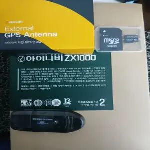 아이나비 ZX1000 블랙박스 + 정품 64GB 메모리카드 + 정품GPS + 카드리더기