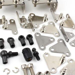 공업용쇼바 설치 부속품 고하중 보조 실린더 지지대 구조물 꺽쇠 엔드핏 스덴 브라켓 부속